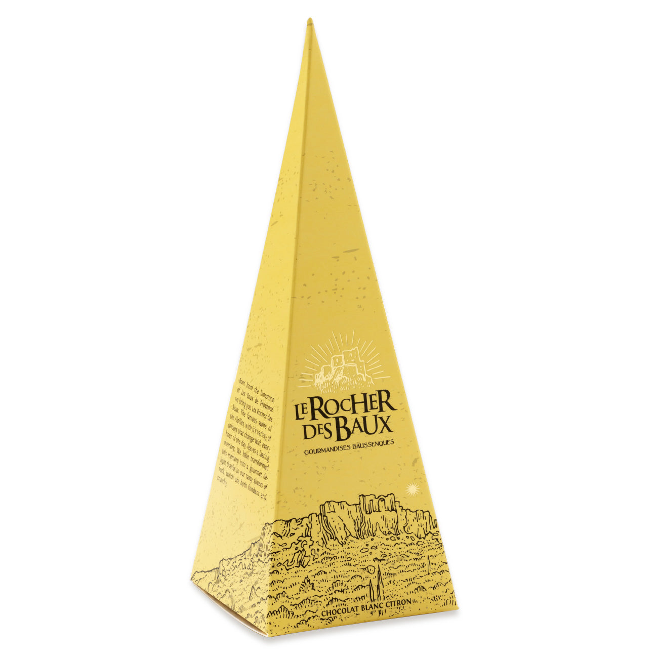 Cornet 120g - Chocolat Blanc / Citron