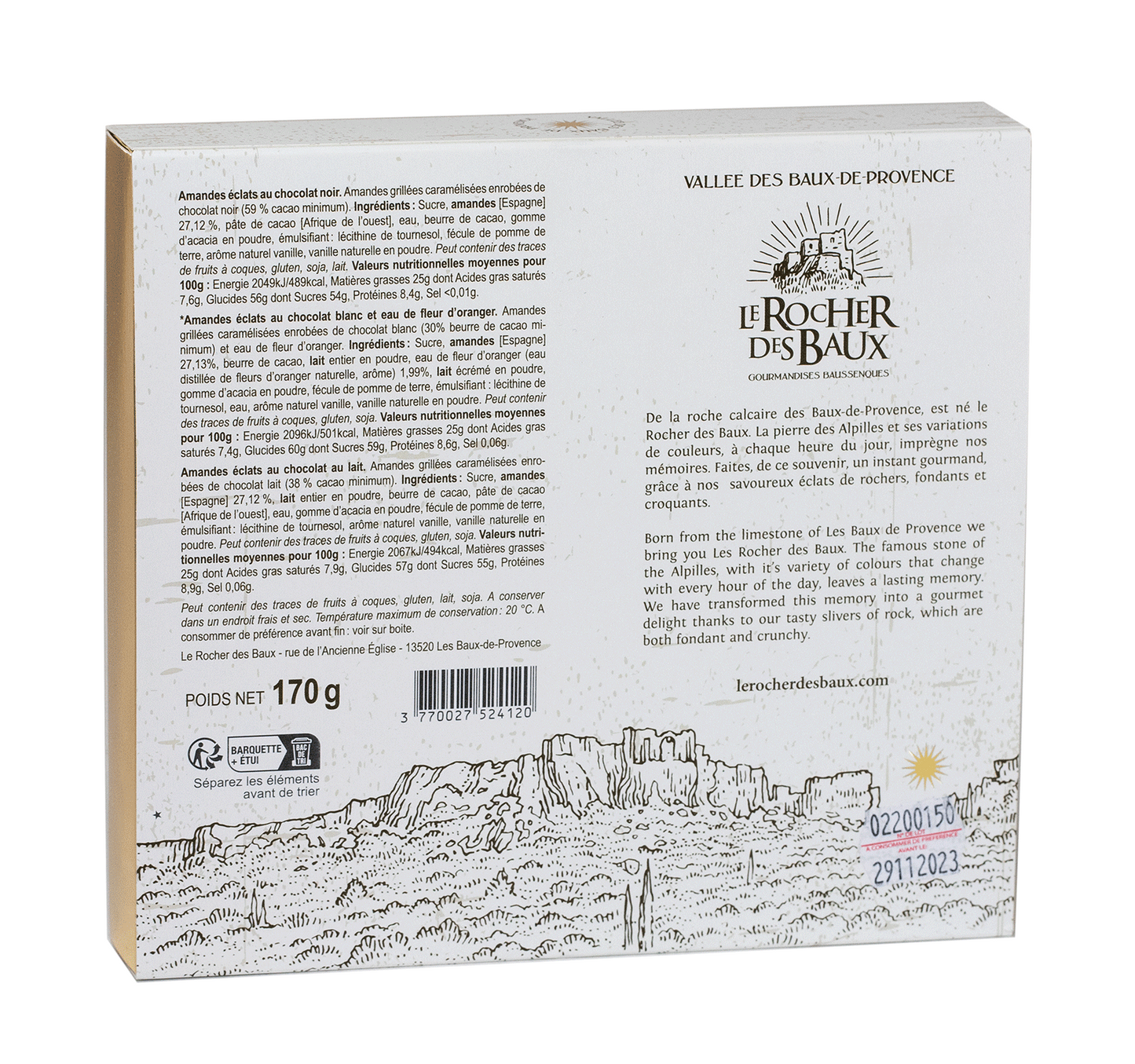 Coffret dégustation 170g
